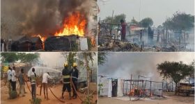 Hayath Nagar Fire Mishap: హయత్ నగర్‌లో 30 సిలిండర్‌లు బ్లాస్ట్.. 300 గుడిసెలు దగ్ధం?