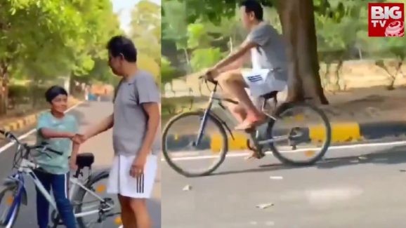 Shiva Rajkumar : చిన్నపిల్లాడి సైకిల్ లాక్కొని… కన్నడ స్టార్ ఆటలు… వీడియో వైరల్..!