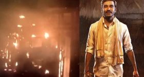 Hero Dhanush: ధనుష్ మూవీ సెట్ లో భారీ అగ్ని ప్రమాదం.. భారీ నష్టం కూడా..!