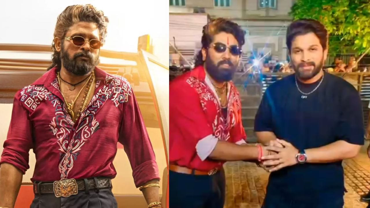 Allu Arjun: ఎట్టకేలకు రీల్ పుష్పరాజ్ ను కలుసుకున్న రియల్ పుష్పరాజ్.. ఇది కదా స్పెషల్ మూమెంట్ అంటే..!