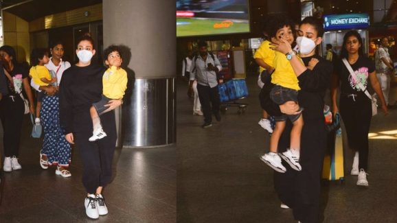 Nayanthara: ముంబై ఎయిర్పోర్టులో పిల్లలతో కనిపించిన నయన్.. ఎంత స్టార్ అయినా తల్లే కదా..!