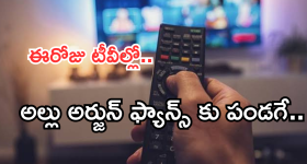 Today Movies in TV : ఈరోజు టీవి ఛానెల్లో వచ్చే సినిమాలు.. అల్లు అర్జున్ బర్త్ డే స్పెషల్ సినిమాలు..