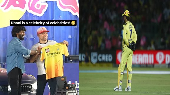 Dhoni – Abdo Feghani : ధోని క్రేజీ మామూలుగా లేదుగా.. రేసర్ కూడా ఆ జెర్సీ ధరించాడు !