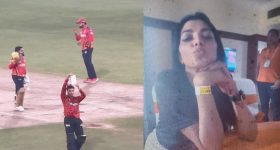 Abhishek Sharma : అభిషేక్ శర్మకు కిస్ ఇచ్చిన టాలీవుడ్ బ్యూటీ !