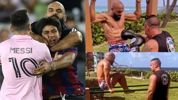 Lionel Messi:  మెస్సి బాడీగార్డ్ ను చూసారా… వాడు పెద్ద రాక్షసుడు