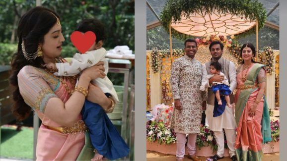 Pranitha : పవన్ హీరోయిన్ కొడుక్కి ఏం పేరు పెట్టారంటే.!?