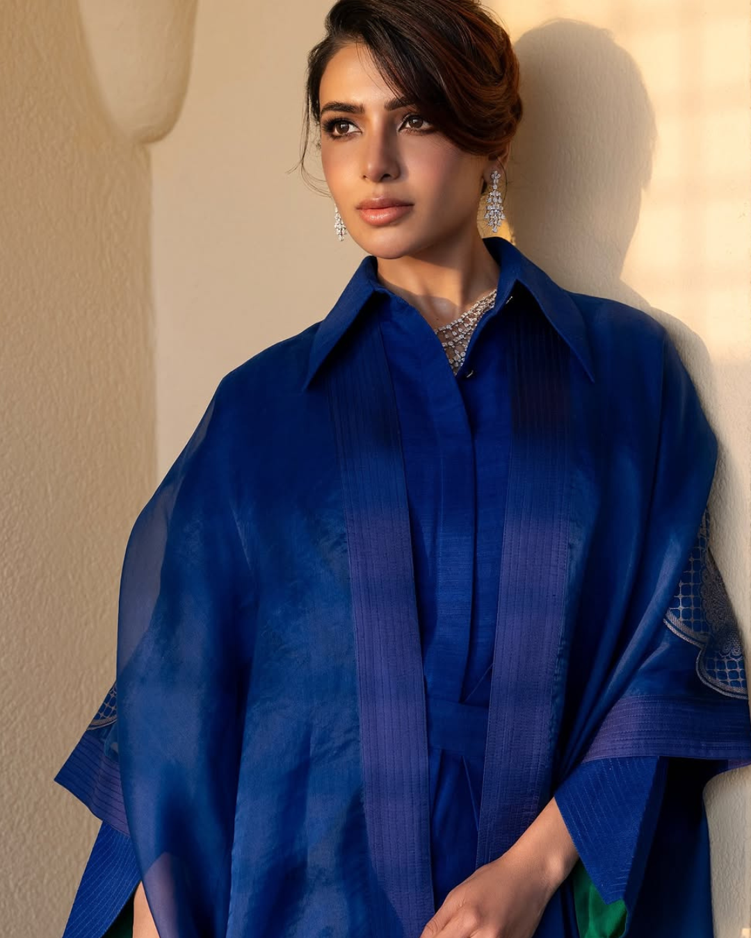 Samantha: బ్లూ డ్రెస్ లో క్యూట్  లుక్ లో సమంత.. ఫిదా అవ్వాల్సిందే..!