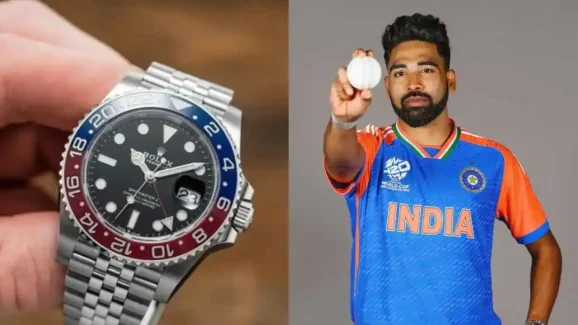 Mohammed Siraj:  బ్రాండ్ పెరిగింది..సిరాజ్ వాచ్ ధర ఎంతంటే ?