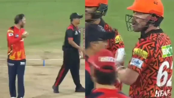 SRH VS PBKS: కావ్య పాప కోసం కొట్టుకున్న గ్రౌండ్ లో ఆసీస్ ప్లేయర్స్