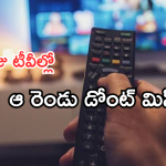 Today Movies in TV : ఈరోజు టీవి ఛానెల్లో వచ్చే సినిమాలు.. వీటిని అస్సలు మిస్ చెయ్యకండి..