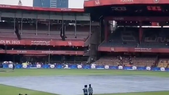 Chinnaswamy Stadium : అంత భారీ వర్షం పడ్డా.. మ్యాచ్ నిర్వహించారు… చిన్నస్వామి స్టేడియంలో కొత్త డ్రైనేజీ వ్యవస్థ?