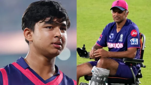 Rahul Dravid: 14 ఏళ్ళ వైభవ్ దెబ్బకు.. వీల్ చైర్ నుంచి లేచివచ్చిన ద్రావిడ్