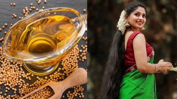 Mustard Oil For Hair: ఆవ నూనెలో ఈ ఒక్కటి కలిపి వాడితే.. జుట్టు వద్దన్నా పెరుగుతుంది తెలుసా ?