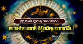Zodiac Signs: భద్ర మహా పురుష రాజయోగం - ఆ మూడు రాశుల వారి తలరాతే మారిపోతుంది.