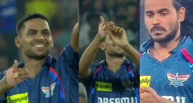 LSG VS GT: దిగ్వేశ్ పోయాడు.. లక్నోలో మరొకడు తగిలాడు..నోట్ బుక్ సిగ్నచర్ సెలెబ్రేషన్స్ చేస్తూ