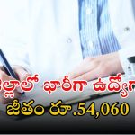 DME Recruitment: ఆ జిల్లాలో భారీగా ఉద్యోగాలు.. ఈ జాబ్ వస్తే జీతం అక్షరాల రూ.54,000