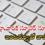 DMHO Jobs: ఆ జిల్లా వారికి అద్భుత అవకాశం.. శాలరీ రూ.52,000.. ఇంటర్వ్యూకి వెళ్తే చాలు