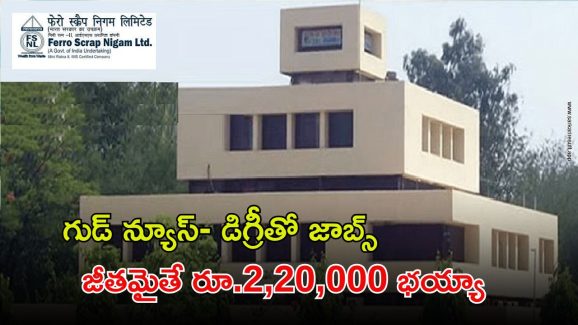 FSNL Recruitment: ఏదైనా డిగ్రీ అర్హతతో ఉద్యోగాలు.. ఈ జాబ్ వస్తే నెలకు రూ.2,20,000 జీతం