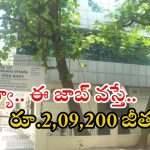 ICSI Recruitment: ఐసీఎస్ఐలో ఉద్యోగాలు.. ఈ జాబ్ వస్తే రూ.2,09,200.. ఈ అర్హత ఉంటే చాలు!