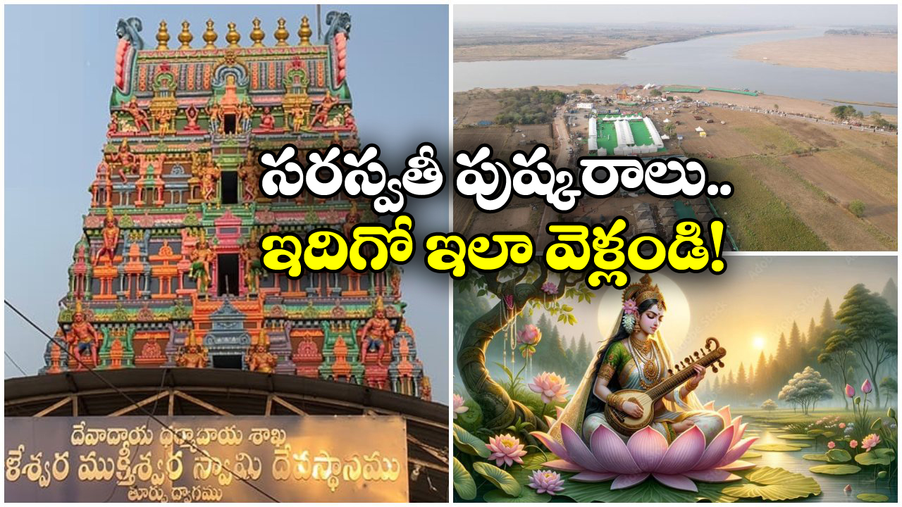 Saraswati Pushkaralu: సరస్వతీ పుష్కరాలకు వెళ్తున్నారా? ఇలా ప్లాన్ చెయ్యండి!