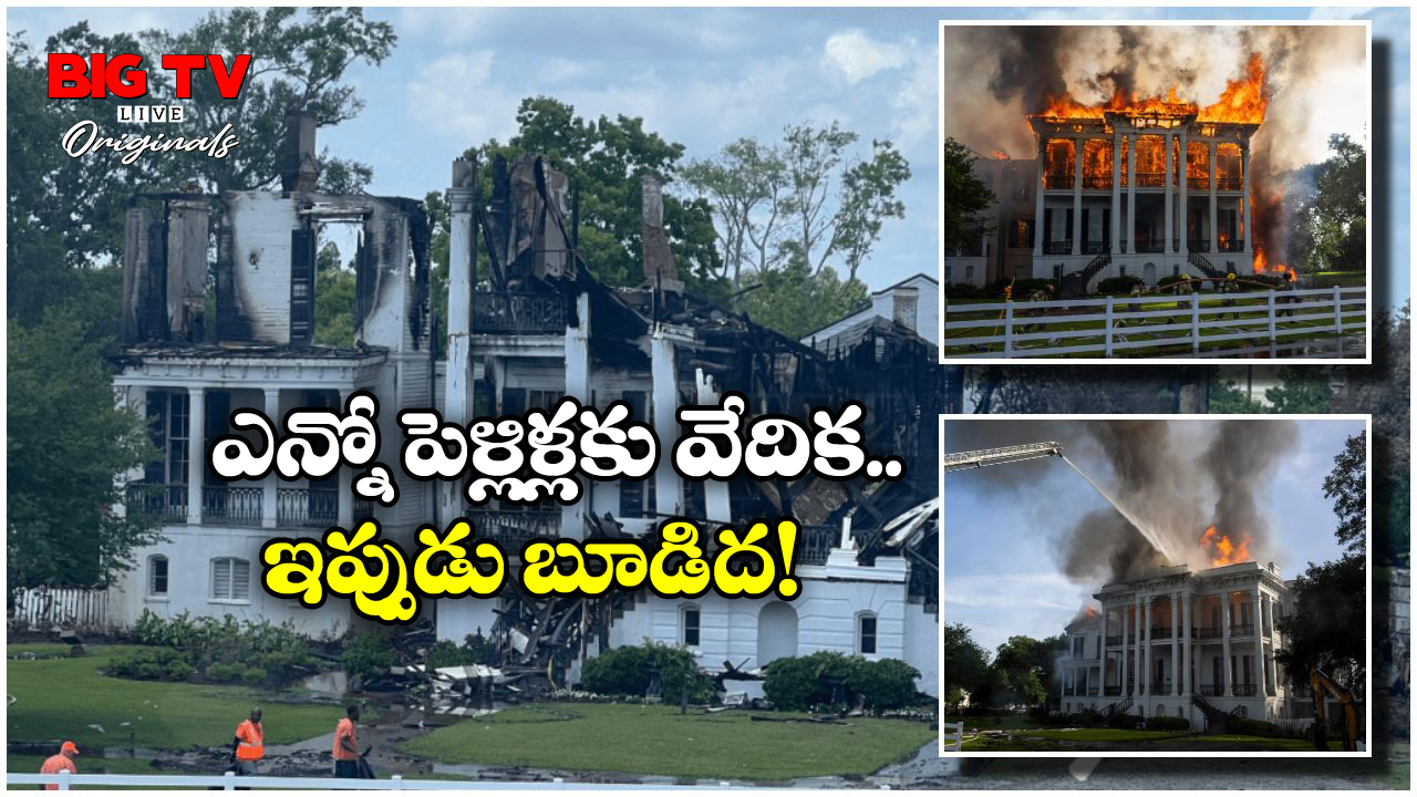 Nottoway Plantation: వెడ్డింగ్ వెన్యూకు మంటలు.. సంబరాలు చేసుకుంటున్న జనం.. ఎందుకలా?