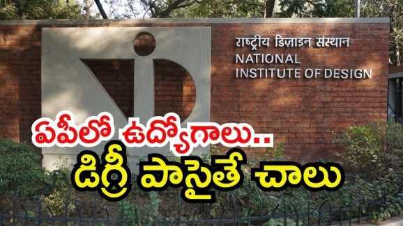 NED Recruitment: డిగ్రీ అర్హతతో ఏపీలో ఉద్యోగాలు.. లాస్ట్ డేట్ ఎప్పుడంటే?