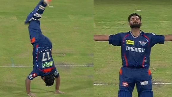 Pant Mad Celebrations: రిషబ్ పంత్ సెంచరీ..గ్రౌండ్ లోనే సర్కస్.. గంగలో కలిసిన RCB ఆశలు