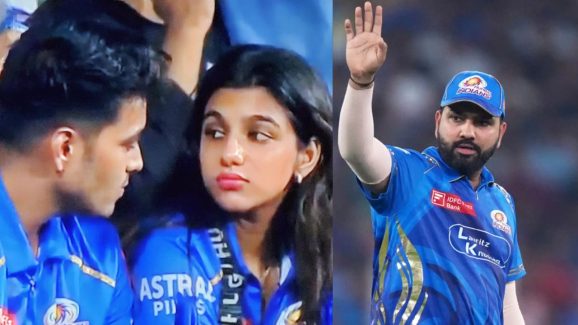MI Fan Couple: రోహిత్ దెబ్బ.. ముంబై గర్ల్ అరాచకం.. కొరుక్కుని తినేలా కనిపిస్తోంది
