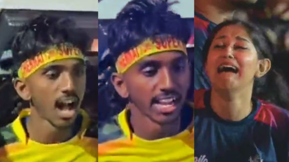 RCB vs CSK: ఏం గుండె రా…500 మంది RCB ఫ్యాన్స్ ను వణికించిన CSK కుర్రాడు