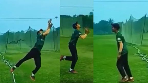 Watch : ఒరేయ్ ఇదేం క్యాచ్ రా..అసలు ఇది ఔటేనా.. దేవుడు కూడా చెప్పలేడు