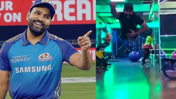 Rohit Sharma: బాపురే.. రోహిత్ శర్మ Push-Ups చూడండి.. మొత్తం గాల్లోనే