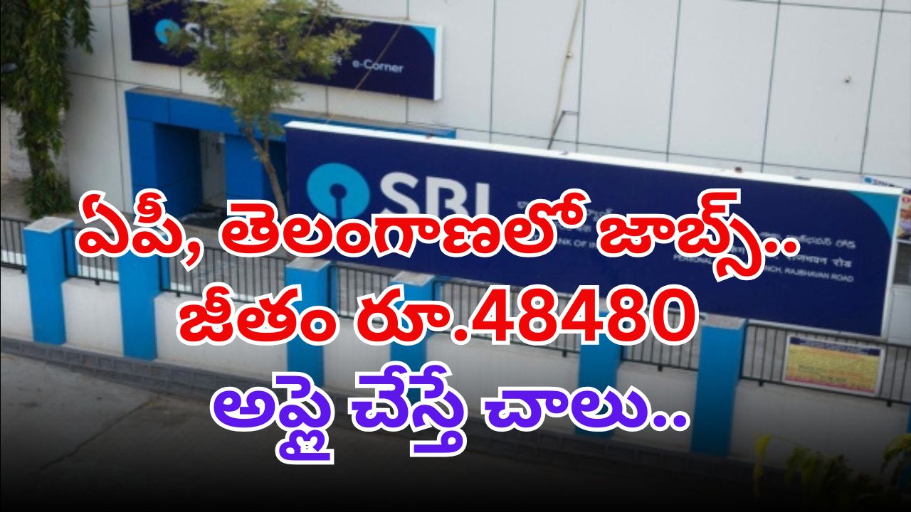 SBI Jobs: SBIలో భారీగా జాబ్స్.. రెండు తెలుగు రాష్ట్రాల్లో కూడా ఖాళీలు.. డోంట్ మిస్