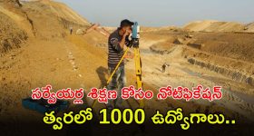 Surveyor Notification: సువర్ణవకాశం.. సర్వేయర్ శిక్షణకు నోటిఫికేషన్.. త్వరలో 1000 ఉద్యోగాలకు రిక్రూట్‌మెంట్..
