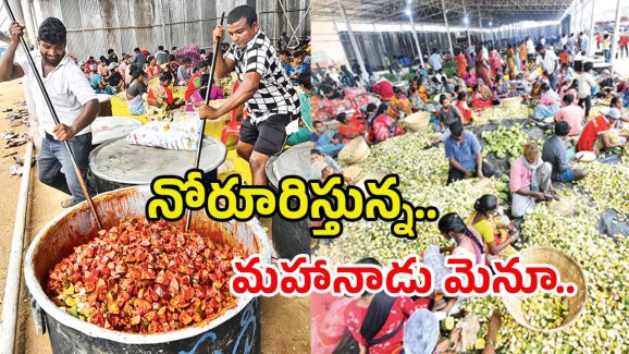 TDP Mahanadu 2025: గోంగూర చికెన్, ఫూల్ మఖానా.. మహానాడు మెనూ అదుర్స్.. 5 లక్షల మందికి పసందైన విందు..