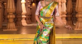 Jabardasth Varsha: పట్టుచీరలో సాంప్రదాయంగా కనిపించిన వర్ష.. బుట్ట బొమ్మను తలపిస్తూ..!