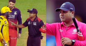 Jadeja Boundary: బౌండరీ ఆపేసిన అంపైర్ నితిన్... గొడవ పెట్టుకున్న జడేజా !