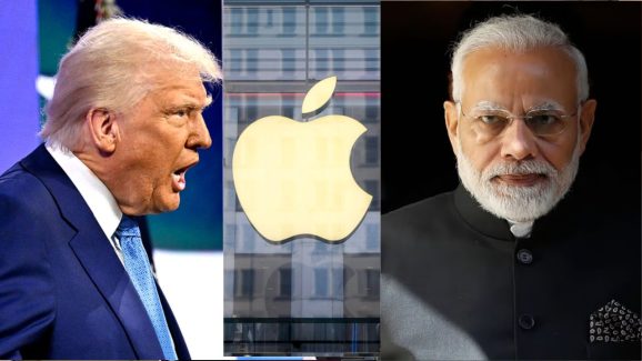 Donald Trump : యాపిల్‌తో ఇండియాను దొంగ దెబ్బ కొట్టిన ట్రంప్..