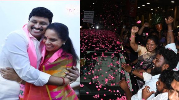 MLC Kavitha : కవిత సస్పెండ్? ఆ దెయ్యం సంతోష్‌రావేనా..?
