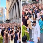 US : న్యూయార్క్‌లో 400 మందితో ఇండియన్స్ పెళ్లి ఊరేగింపు.. రోడ్లన్నీ క్లోజ్!