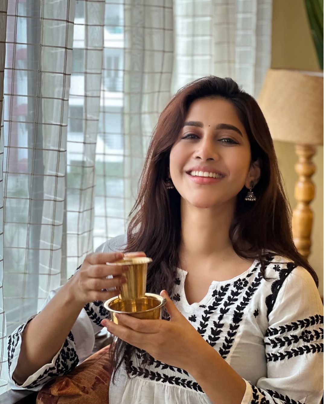 Actress Nabha Natesh: సంతోషాన్ని కాఫీతో పోల్చిన నభా..ఆ ఫోటోలు చూశారా?