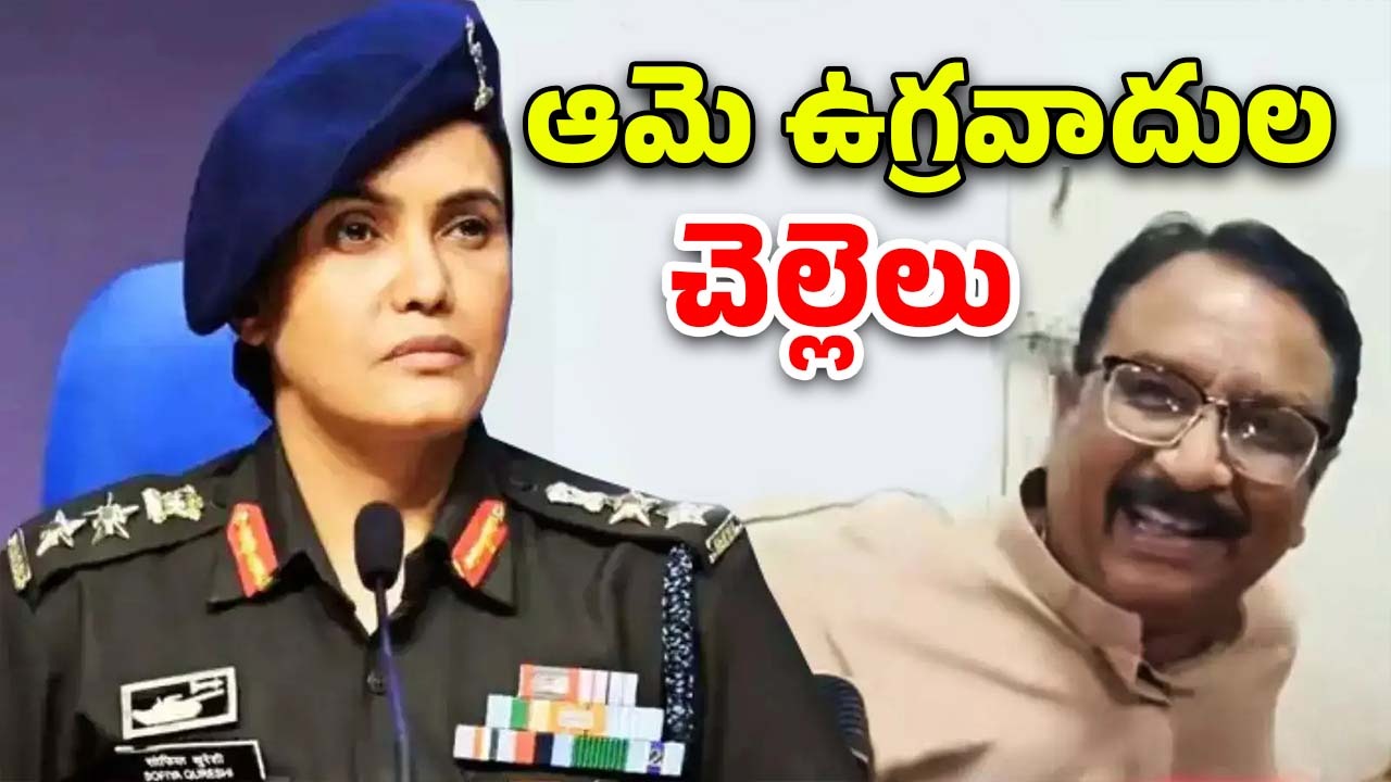 Colonel Sophia Qureshi: ఆమె ఉగ్రవాదుల సోదరి.. కల్నల్ సోఫియాపై బిజేపీ మంత్రి వివాదాస్పద వ్యాఖ్యలు