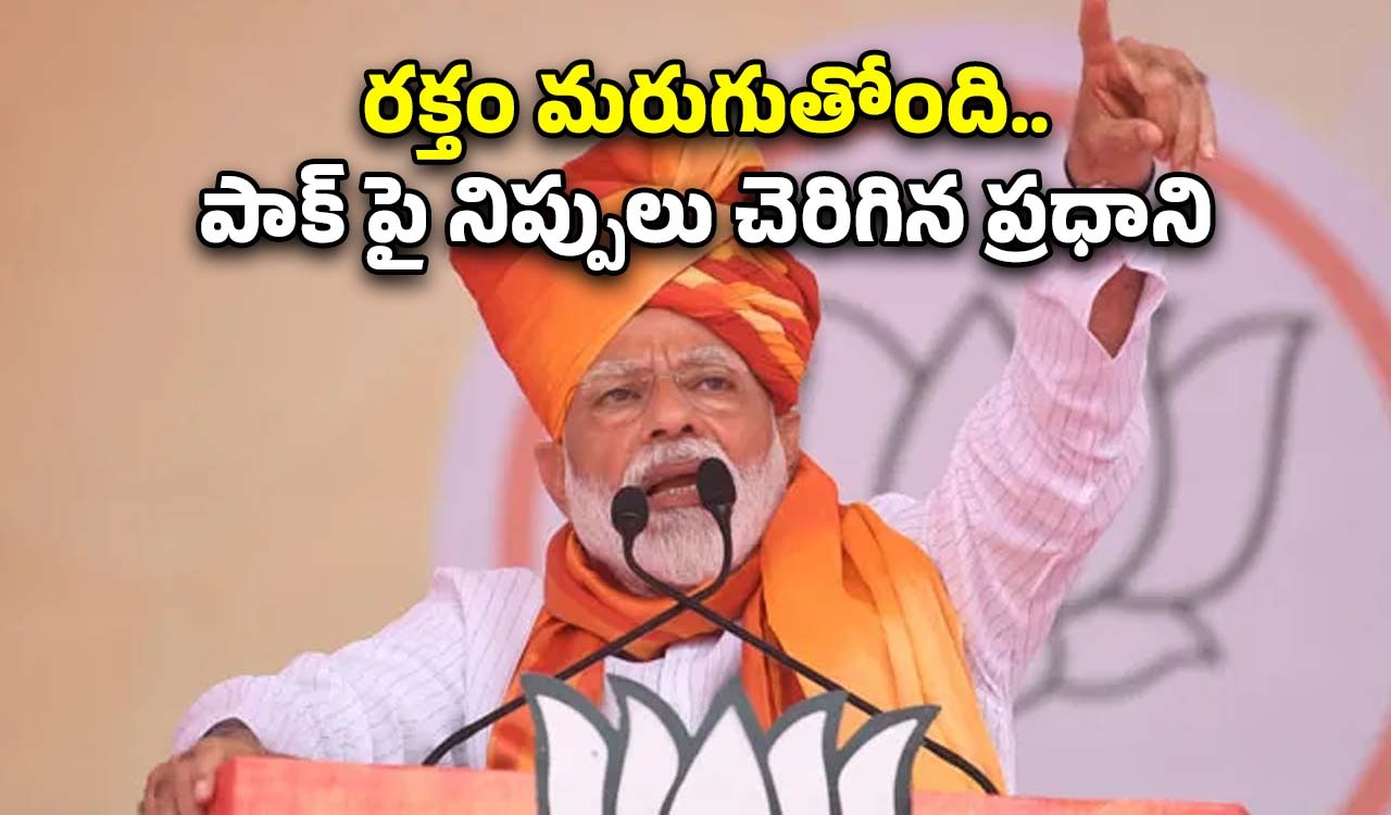PM Modi Bikaner Speech: పాకిస్తాన్ గుండెలపైన నేరుగా దాడి చేశాం.. బికానేర్ సభలో ప్రధాని మోడీ ఉద్వేగ ప్రసంగం