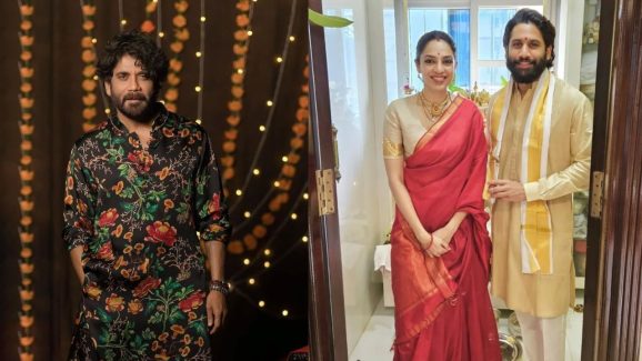 Nagarjuna: అలా చేయొద్దంటూ.. శోభితాకి వార్నింగ్ ఇచ్చిన మామ..!