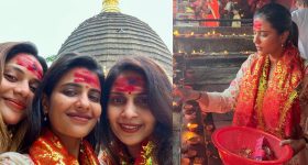 Aishwarya Rajesh: కామాఖ్య దేవాలయంలో భాగ్యం ప్రత్యేక పూజలు.. ఫోటోలు వైరల్..!