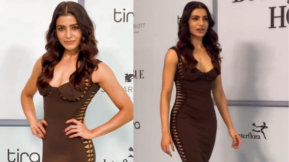 Samantha Derss : సైడ్ నుంచి… మొత్తం చూపించేసింది… సమంత ఇలాంటి డ్రెస్‌లు వేయడం ఏంటి
