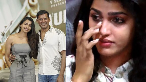 Sai Dhansika: విశాల్ కాబోయే భార్యను పొట్టు పొట్టు తిట్టిన హీరో తండ్రి.. స్టేజ్ పైనే ఎమోషనల్..!