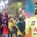 RCB VS CSK : ధోనికి ఘోర అవమానం..CSK జెర్సీ చింపేసిన RCB ఫ్యాన్