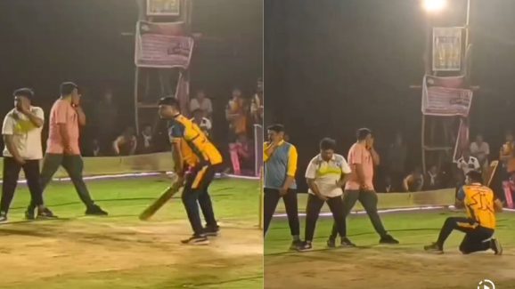 Video Viral : ఇదేం షాట్ రా నాయన… అక్కడే గురి చూసి కొట్టావ్ !