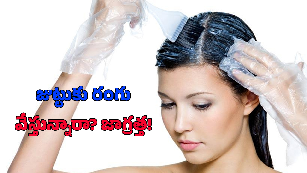 Hair Dye: జుట్టుకు రంగు వేస్తున్నారా? అయితే మీకు క్యాన్సర్ వచ్చినట్టే..