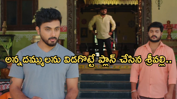 Illu Illalu Pillalu Today Episode: నర్మదా, సాగర్ ల మధ్య దూరం మాయం.. అన్నదమ్ముల మధ్య చిచ్చు పెట్టిన శ్రీవల్లి..